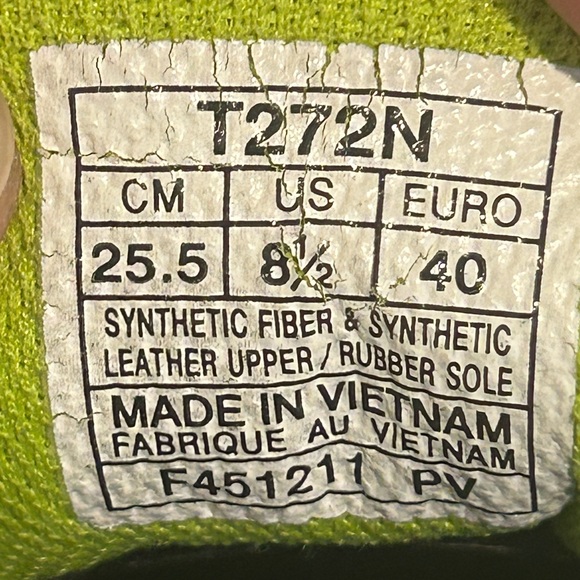 Asics Gel Neo 33 Women's Size 8.5 Black Mesh Lace Up Running Shoes T272N - Picture 12 of 13